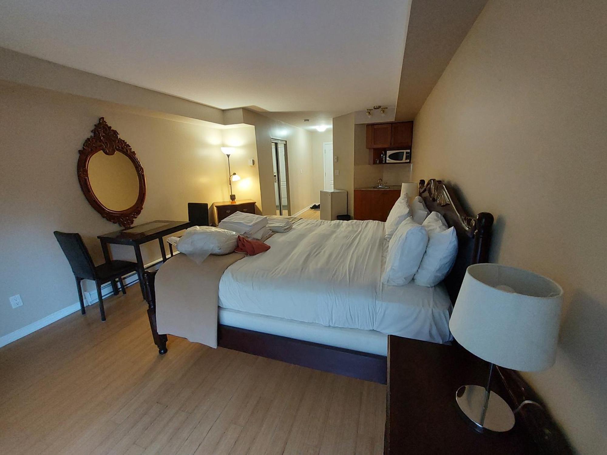Studio-Hotel Villegiature Saint-Sauveur Piedmont Exterior foto