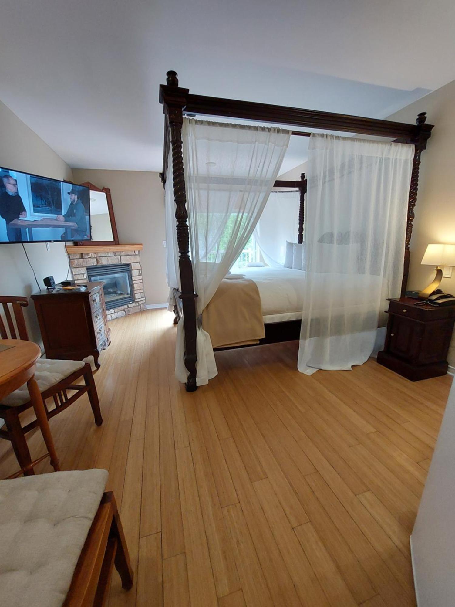 Studio-Hotel Villegiature Saint-Sauveur Piedmont Exterior foto
