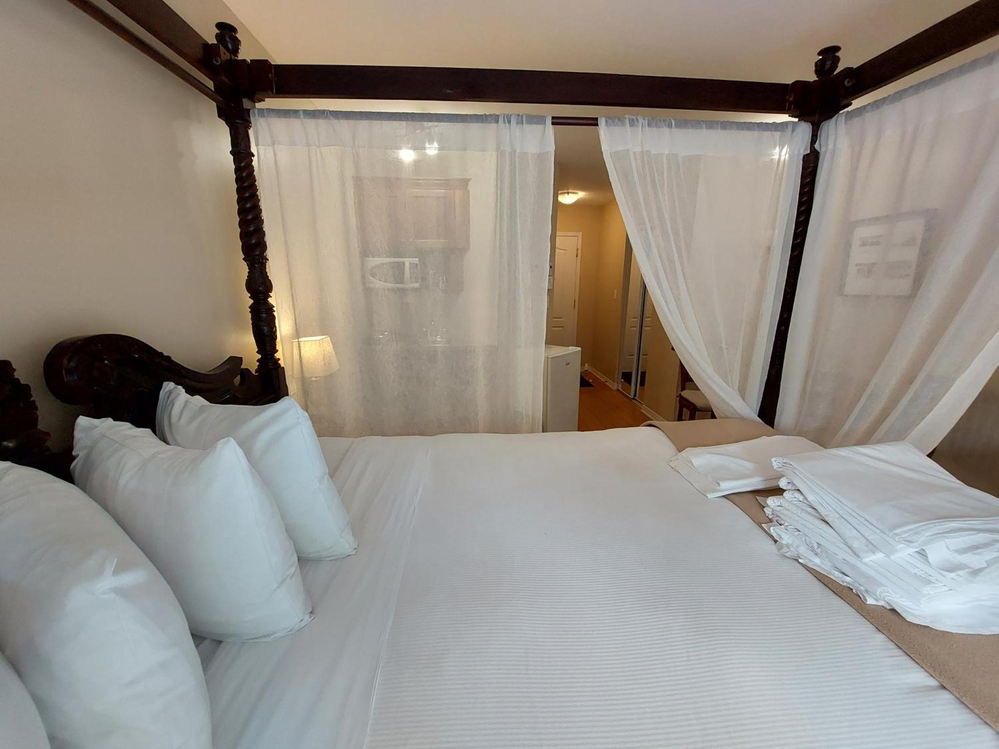 Studio-Hotel Villegiature Saint-Sauveur Piedmont Exterior foto